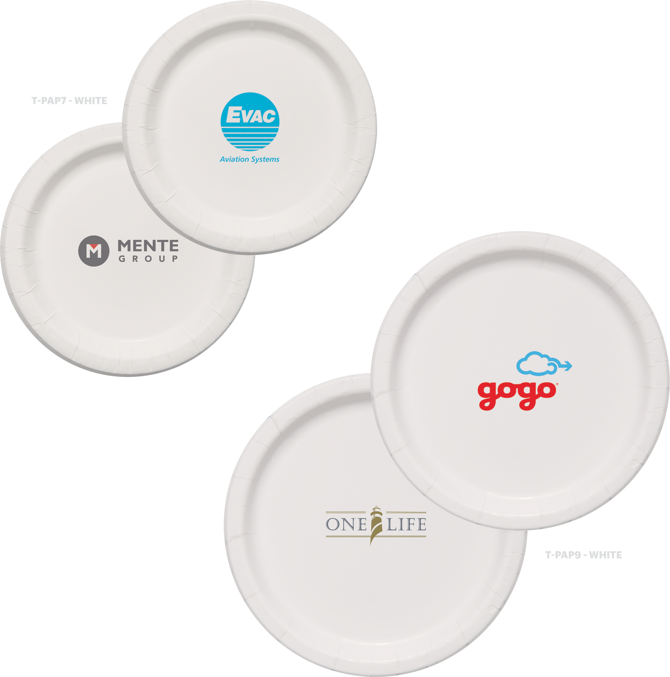 Branded Paper Plates Collection