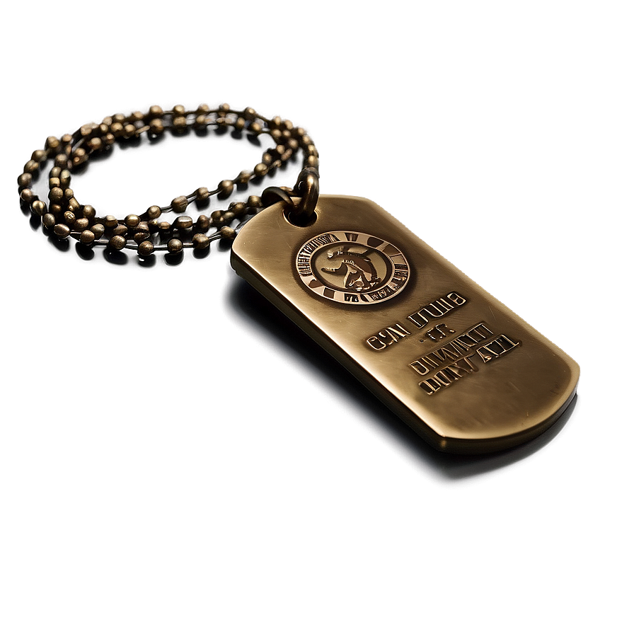 Brass Dog Tags Png Auu