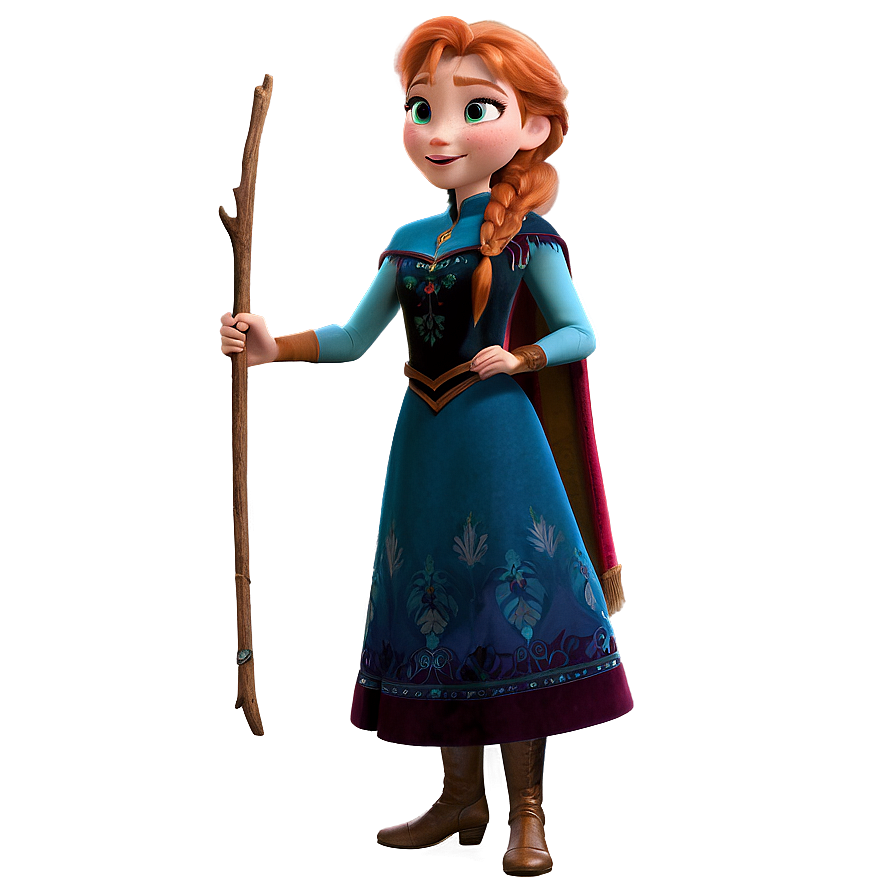 Brave Anna Frozen 2 Png 06282024