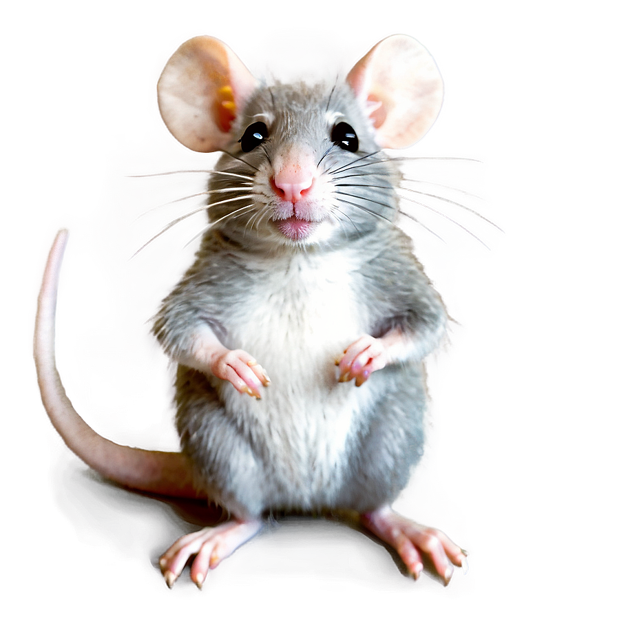 Brave Cute Rat Png 06252024