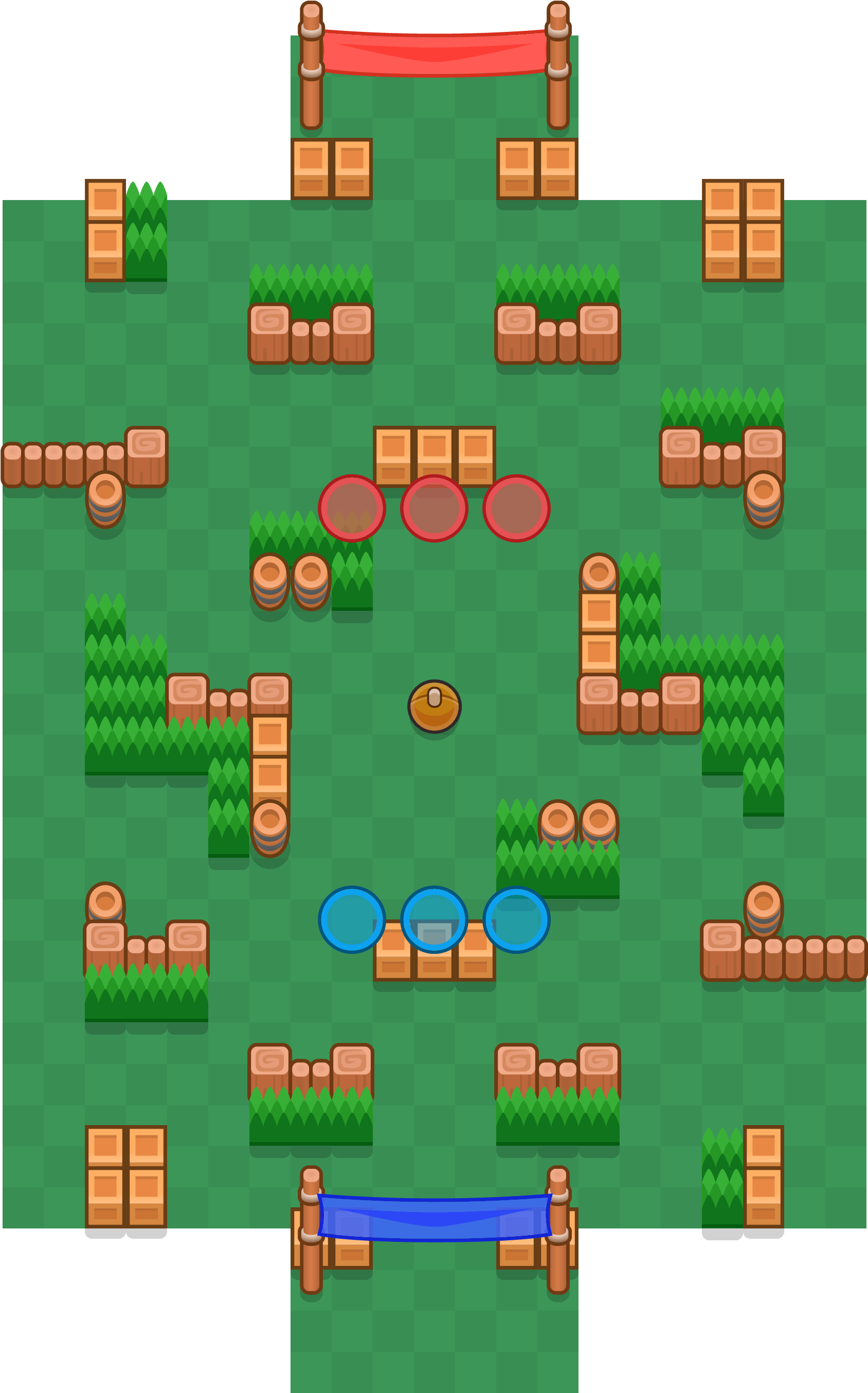 Brawl Stars Map Layout