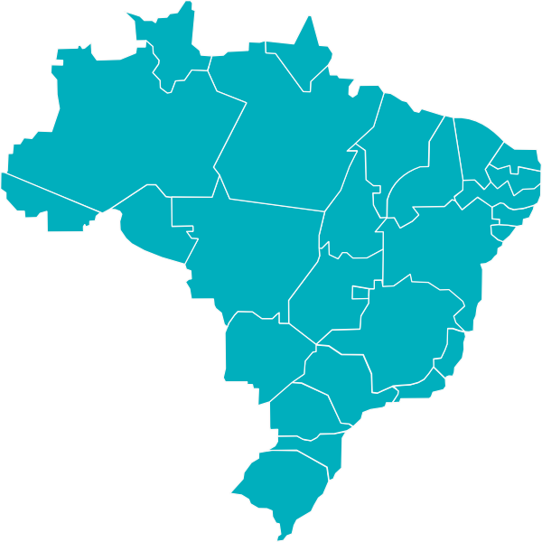 Brazil Map Outline