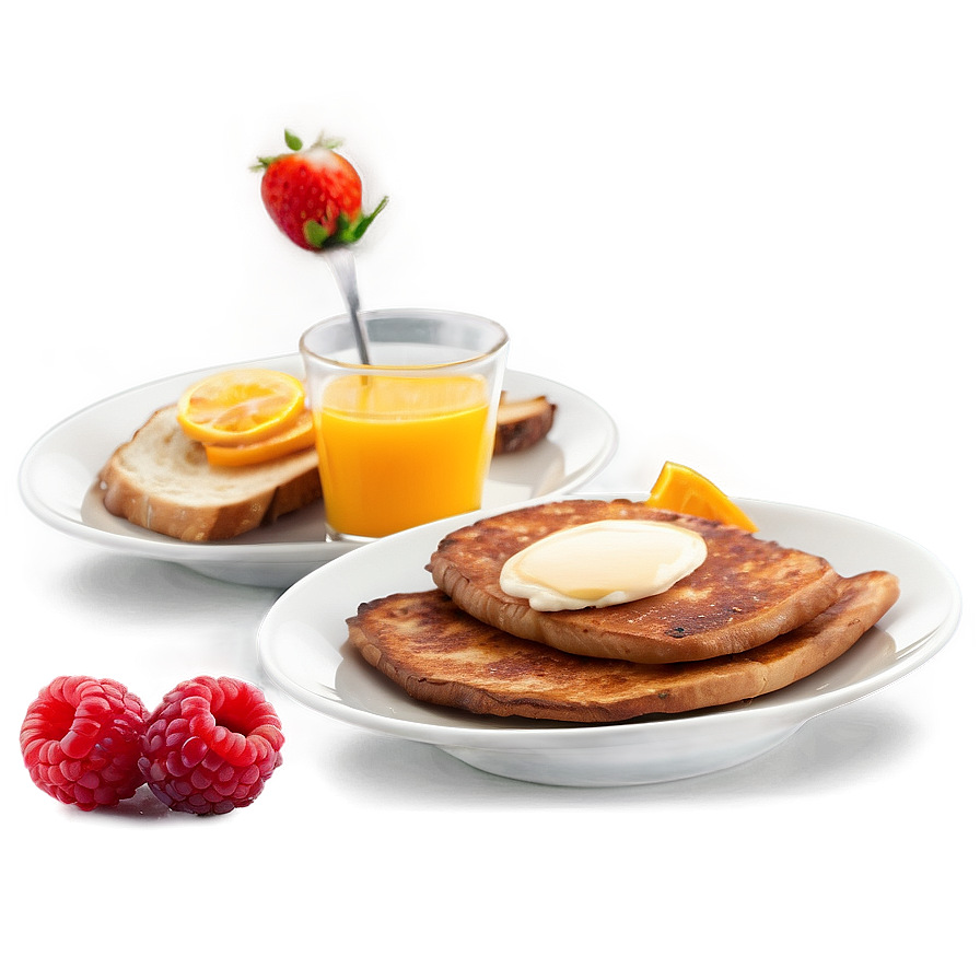 Breakfast Plates Png 19