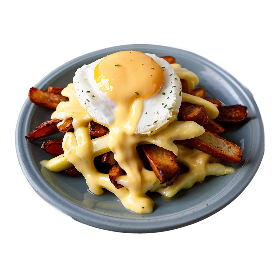 Breakfast Poutine With Hollandaise Png 98