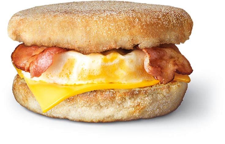 Breakfast Sandwichwith Egg Bacon Cheese