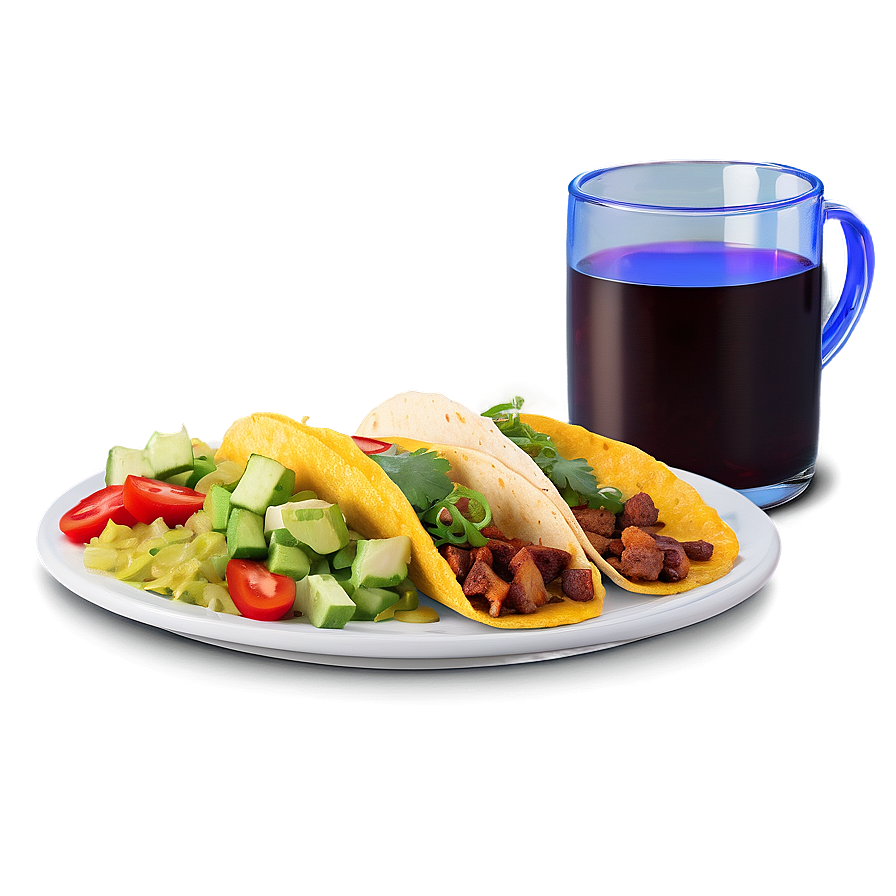 Breakfast Tacos Plate Png 05212024