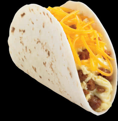 Breakfast Tacowith Cheeseand Sausage.jpg