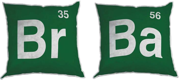 Breaking Bad Element Pillows