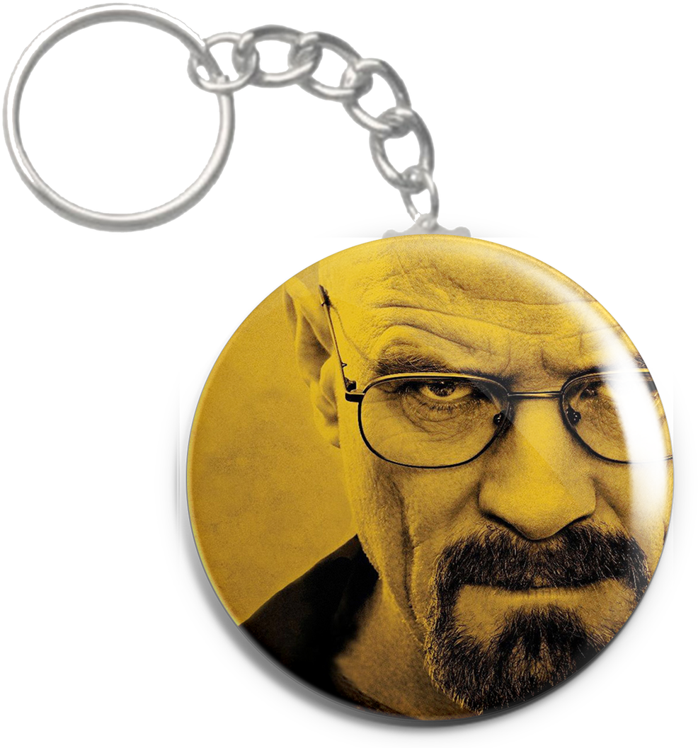 Breaking Bad Keychain Heisenberg Portrait