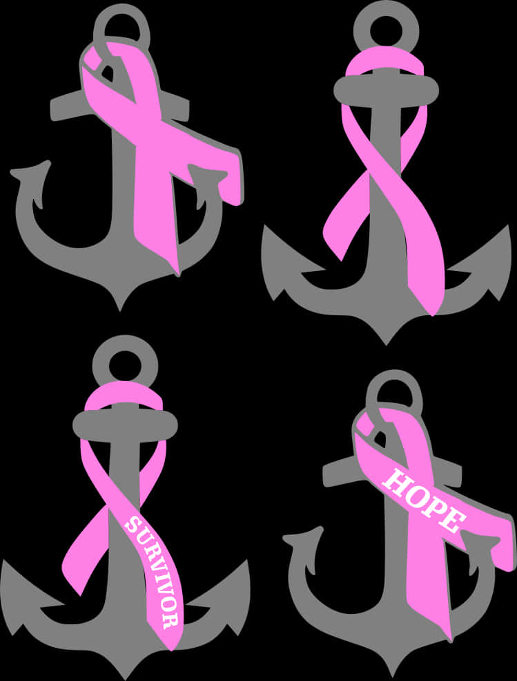 Breast Cancer Awareness Anchors