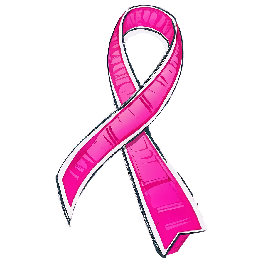 Breast Cancer Ribbon Banner Png 67