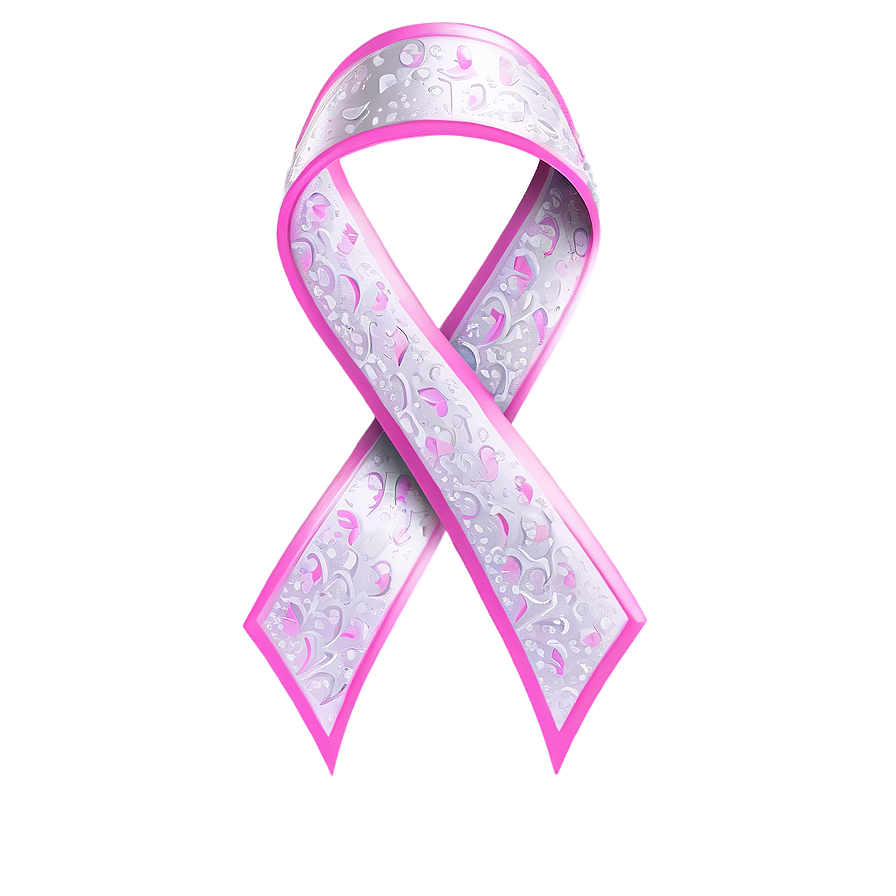 Breast Cancer Ribbon In 3d Png 82
