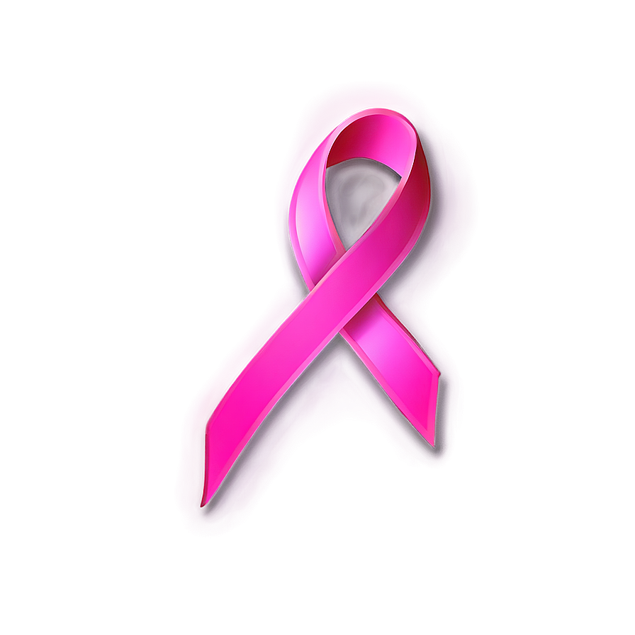 Breast Cancer Ribbon In 3d Png Abq