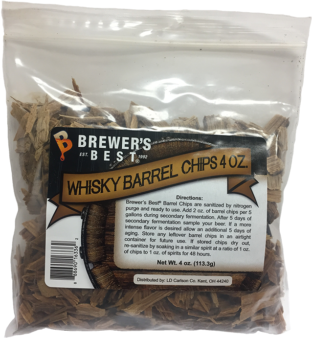 Brewers Best Whisky Barrel Chips Packaging