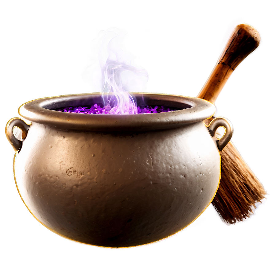 Brewing Magic Cauldron Png 11