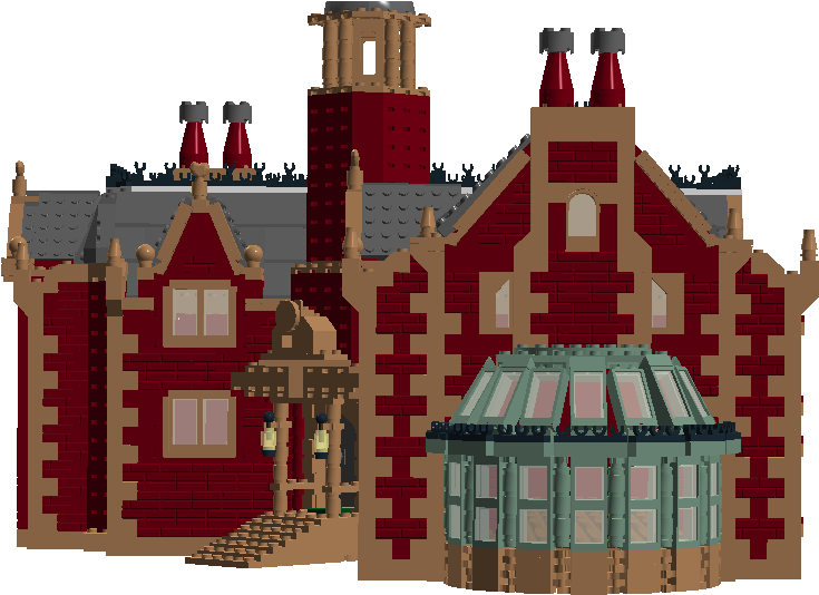 Brick Built Red Mansion