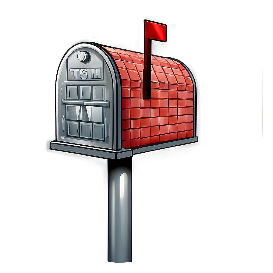 Brick Mailbox Design Png Mqu