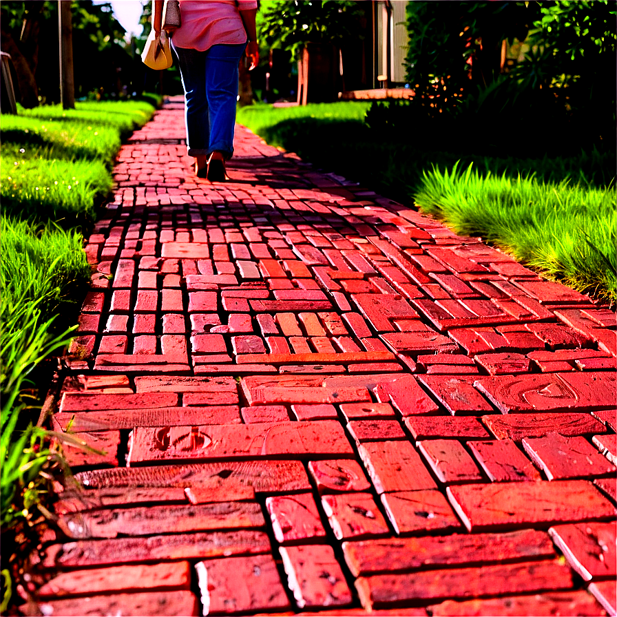 Brick Pedestrian Path Png Ktg