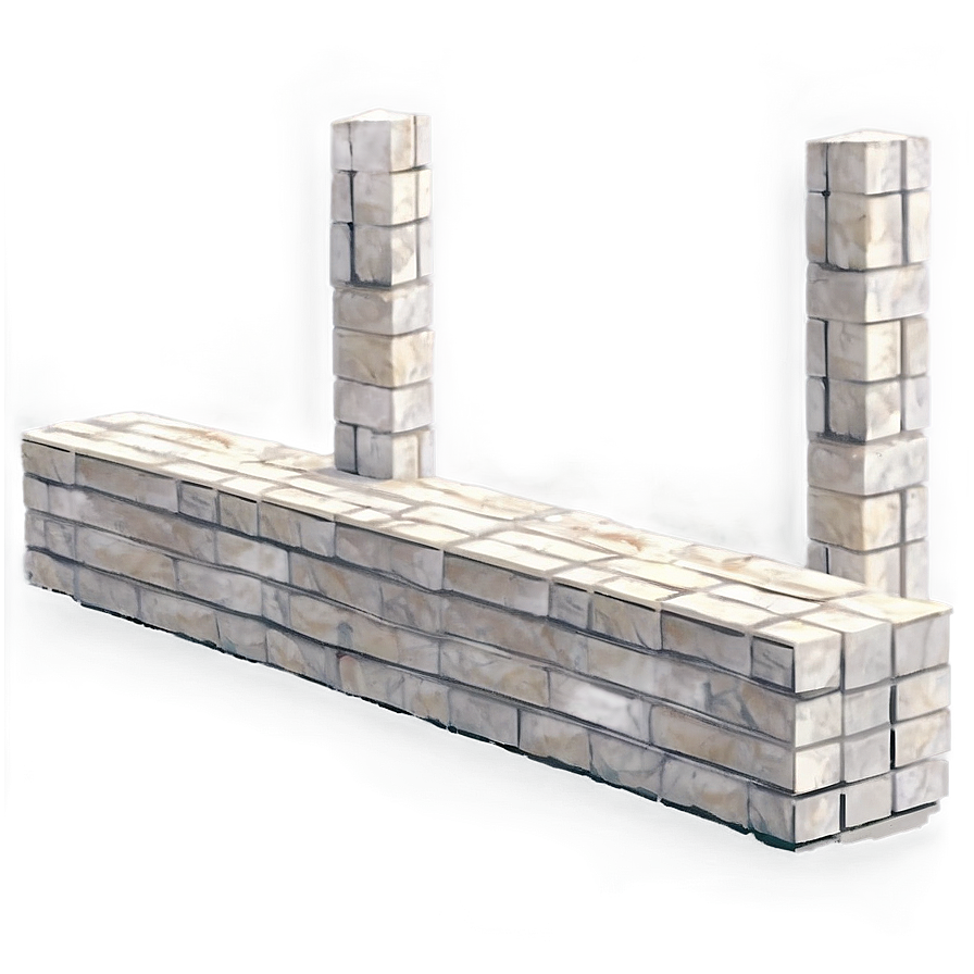 Brick Pillar Construction Png 30