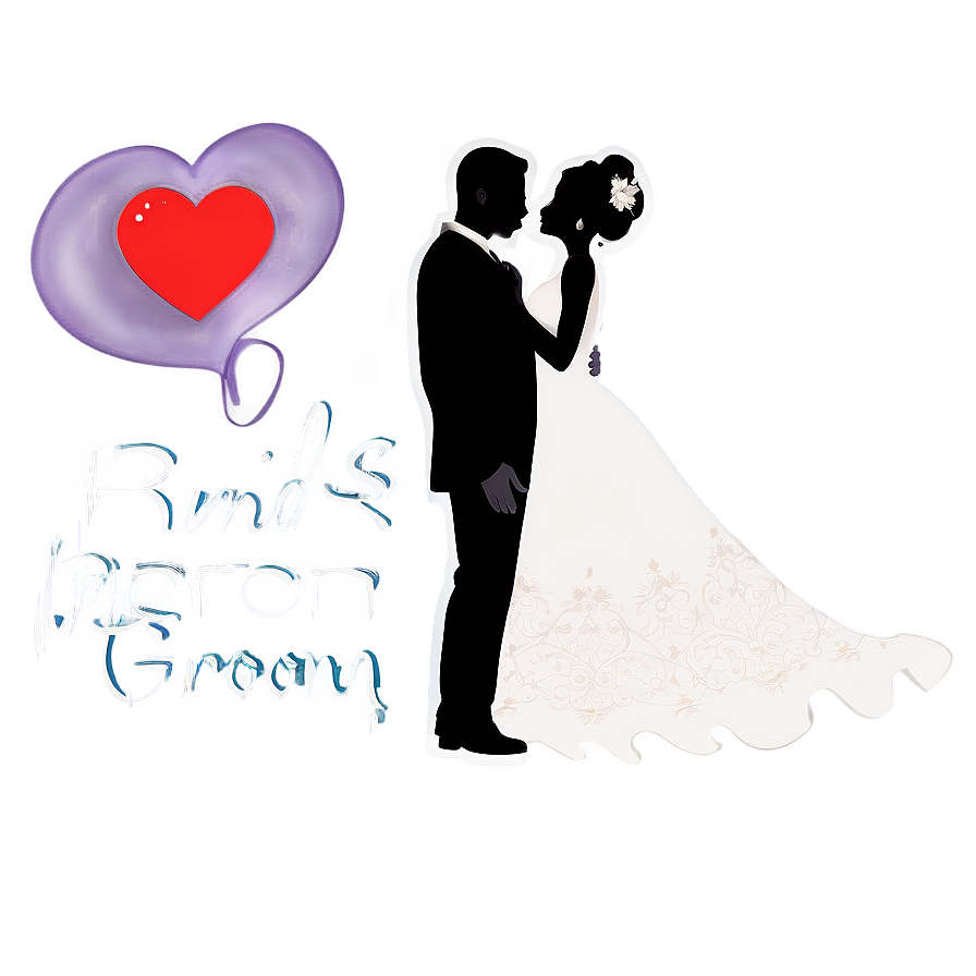 Bride And Groom Vector Png Xao49