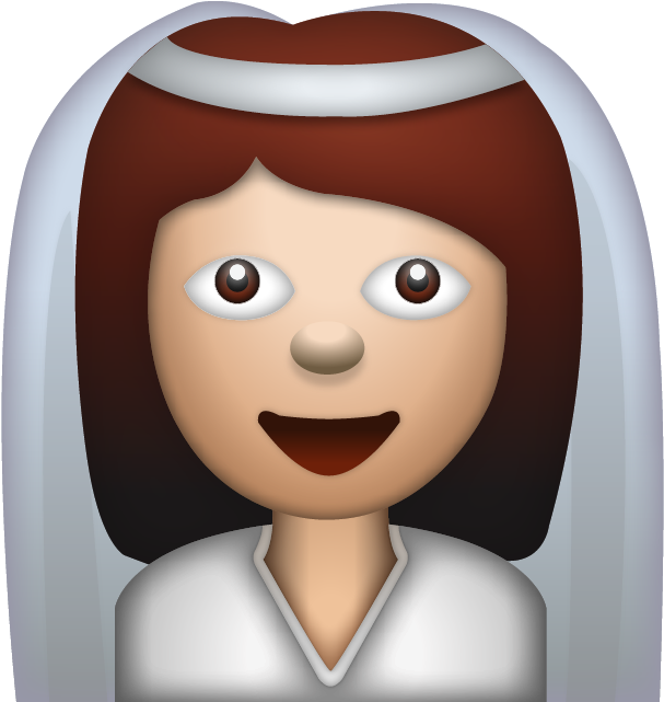 Bride Emoji Smiling