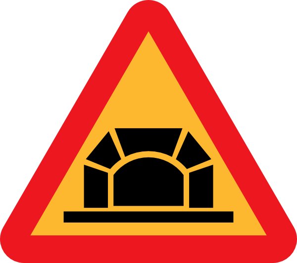 Bridge Warning Road Sign