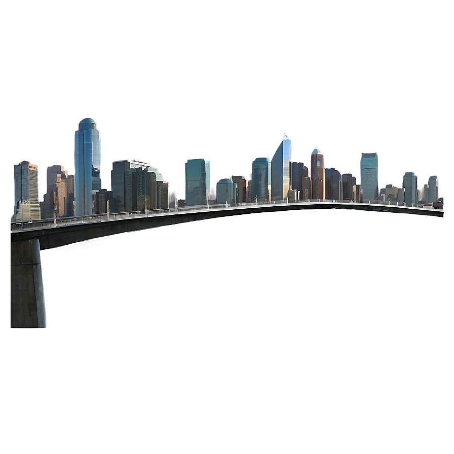 Bridge With City Skyline Png 05242024