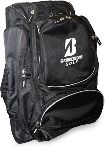 Bridgestone Golf Backpack Black