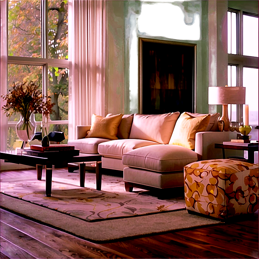 Bright And Airy Living Room Png Kvo34