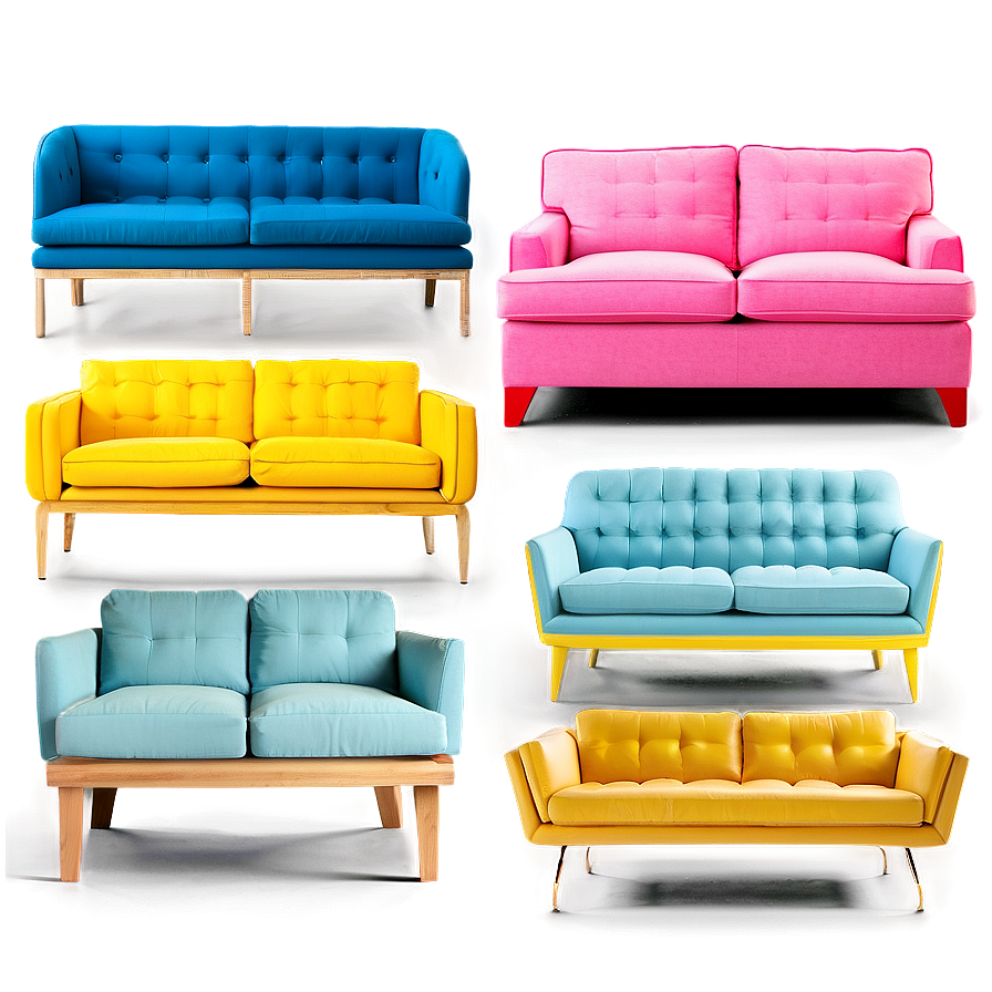 Bright And Bold Sofa Colors Png 17