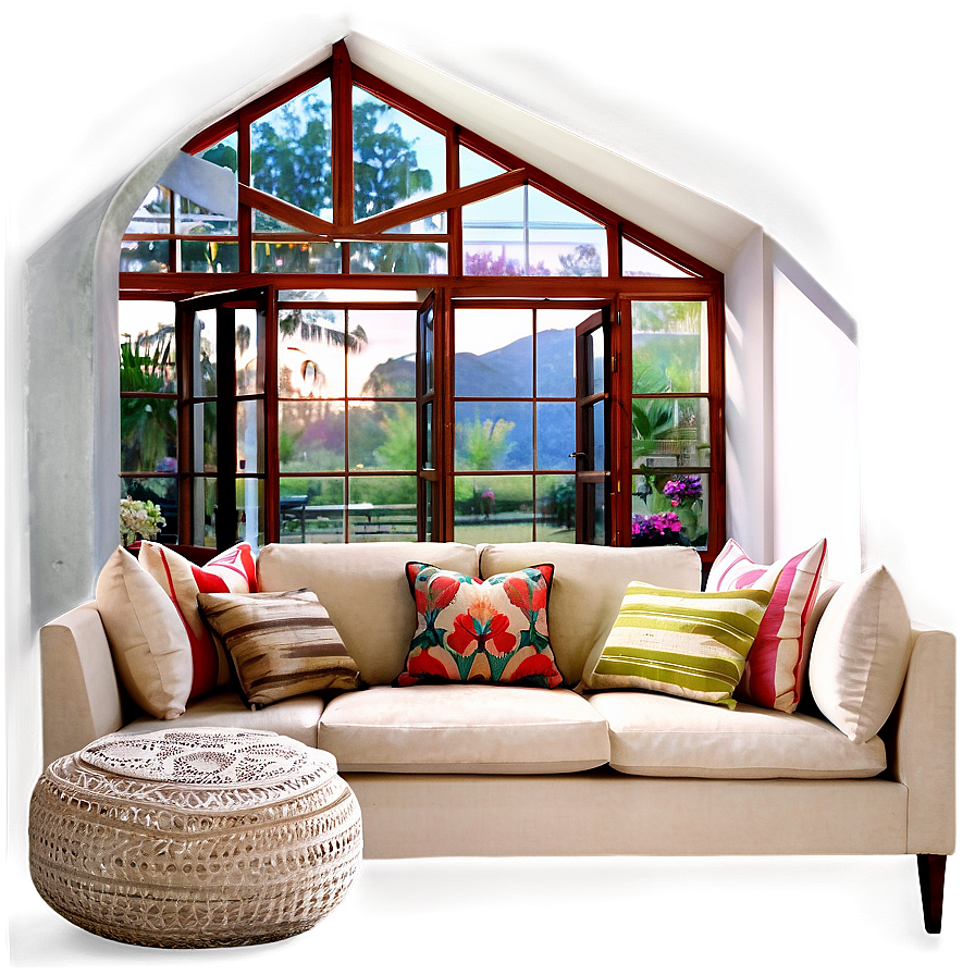 Bright Cottage Living Room Png Ulu