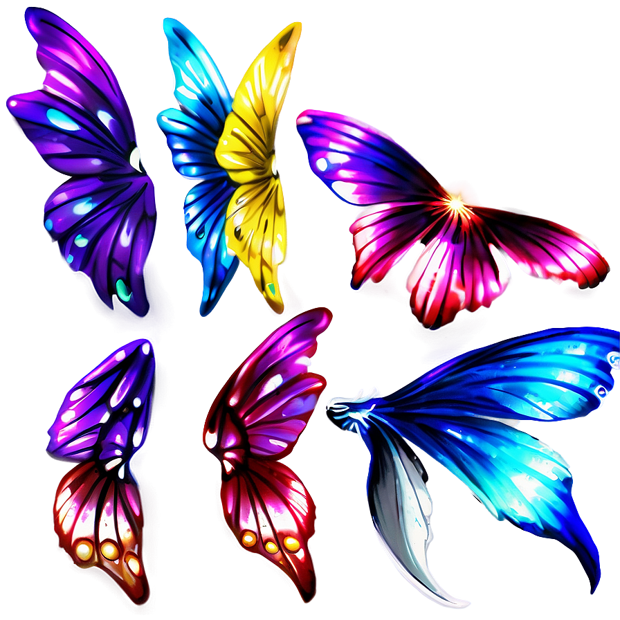 Bright Fairy Wing Png 06132024