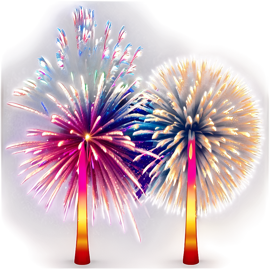 Bright Fireworks Png 4
