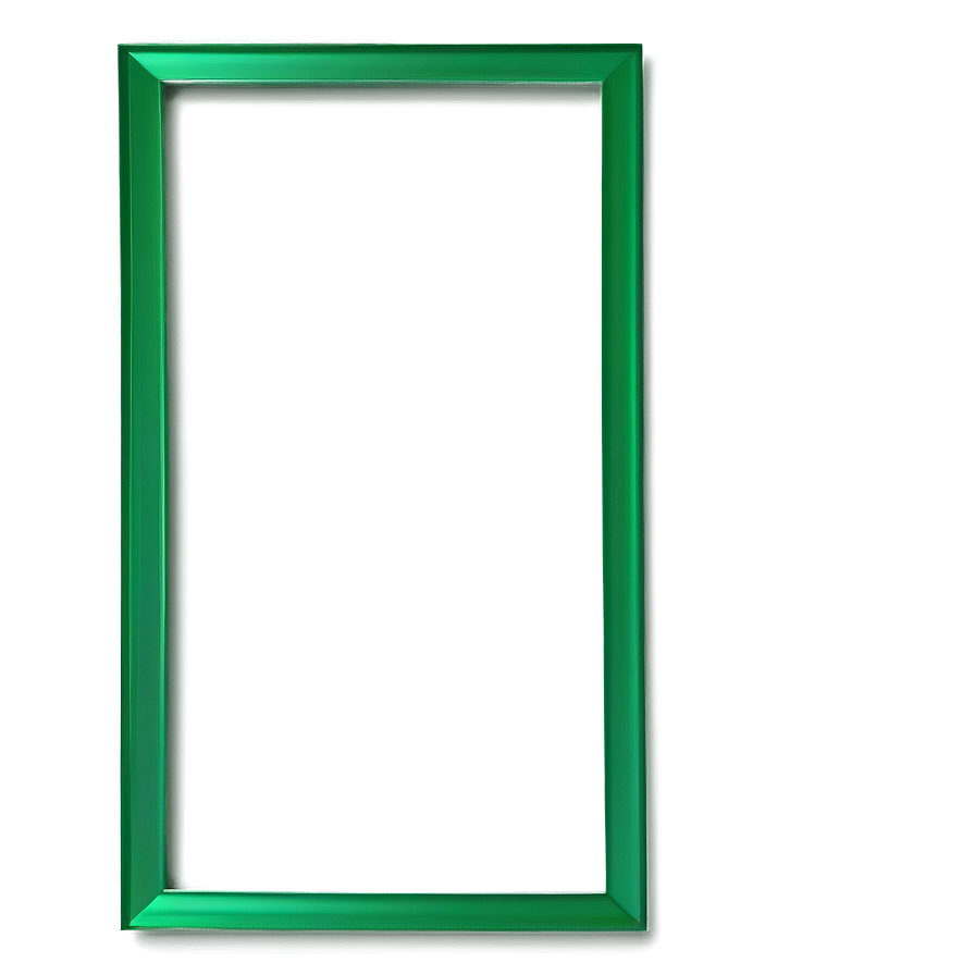 Bright Green Frame Png 06262024