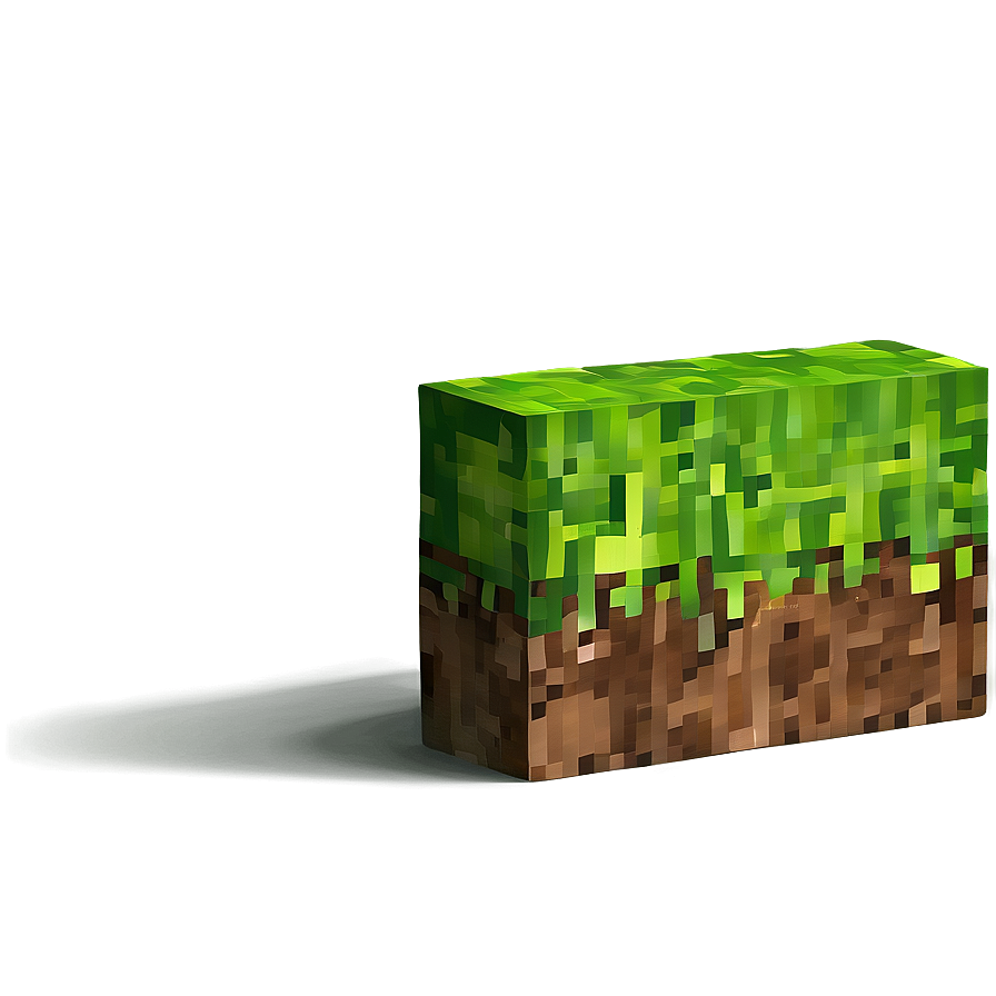 Bright Minecraft Grass Block Png Cgx