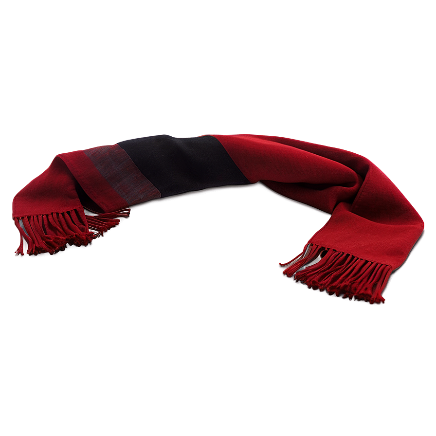 Bright Red Scarf Png 90