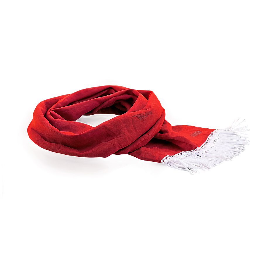 Bright Red Scarf Png Cig