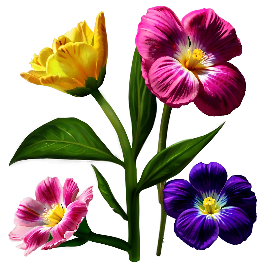 Bright Spring Flower Png Gbn93