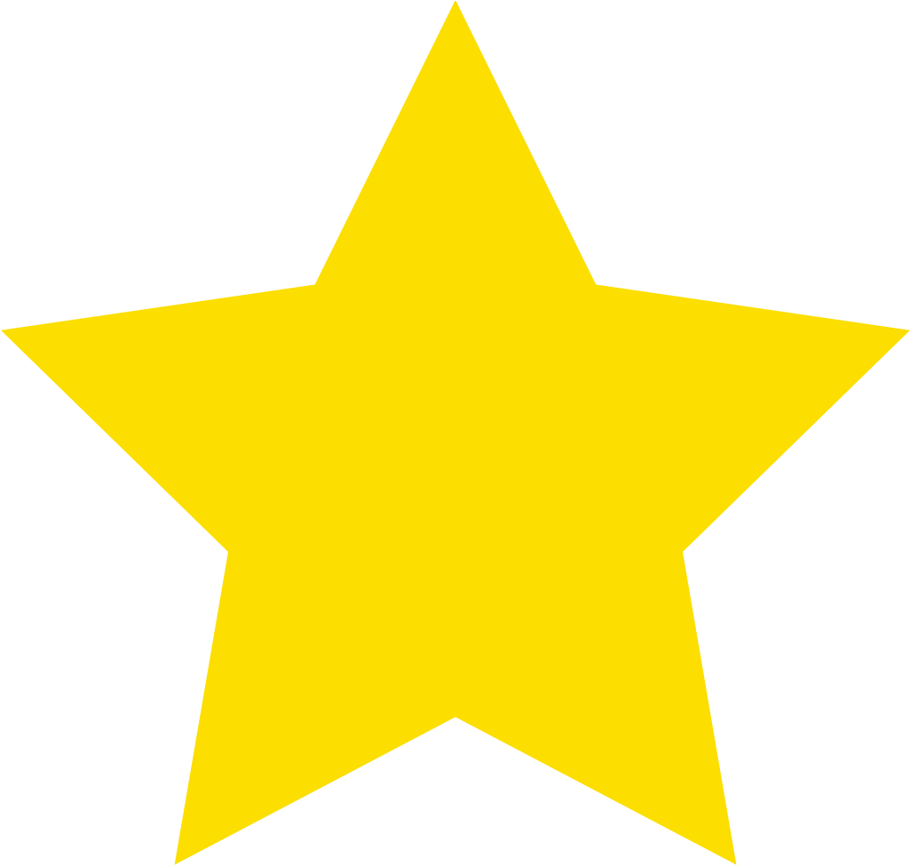 Bright Yellow Star Clipart