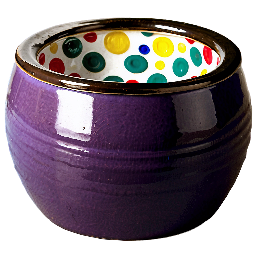 Brightly Colored Pot Png 05242024