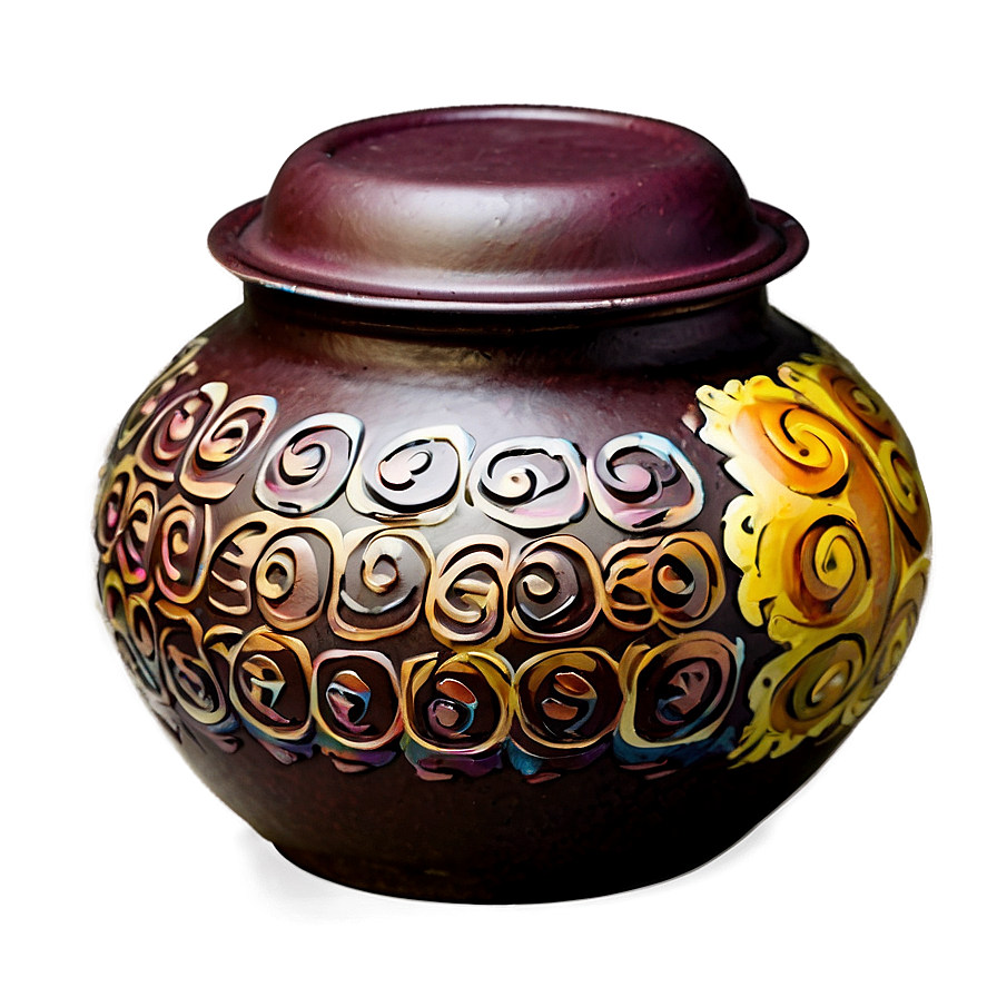 Brightly Colored Pot Png 91