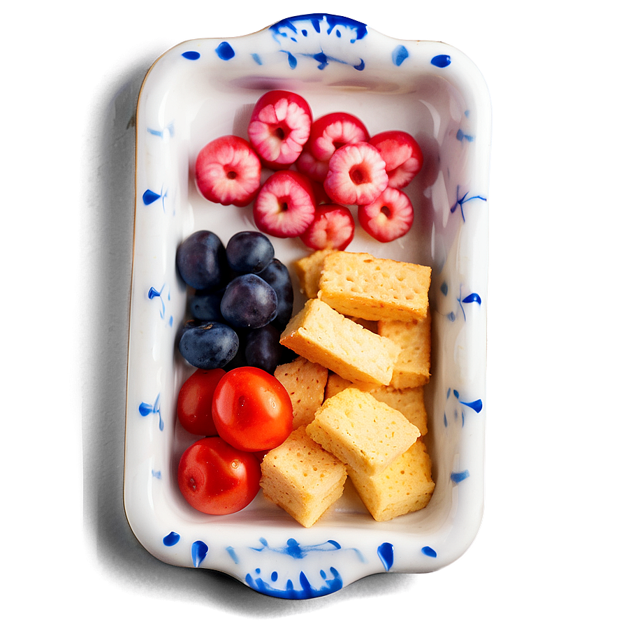 Brightly Colored Snack Tray Png 58