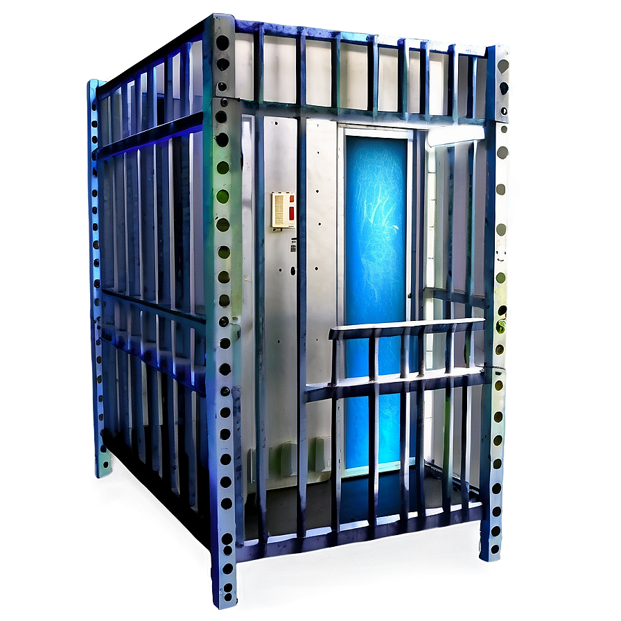 Brightly Lit Prison Cell Png 50