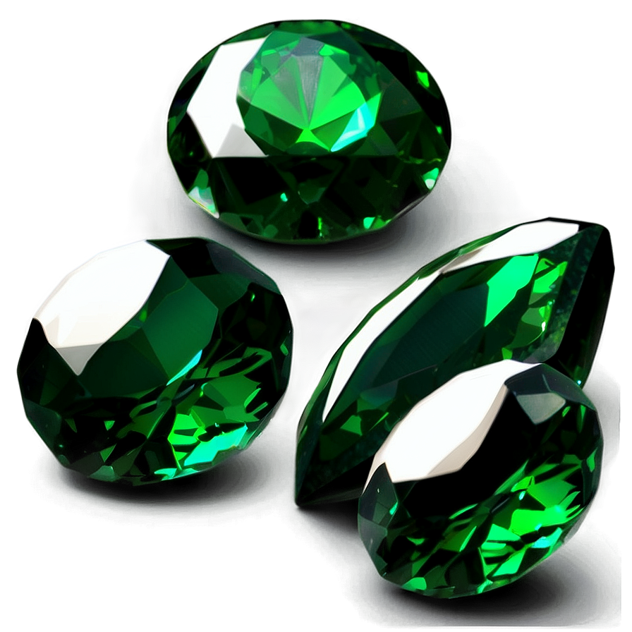 Brilliant Emerald Gem Png 06122024