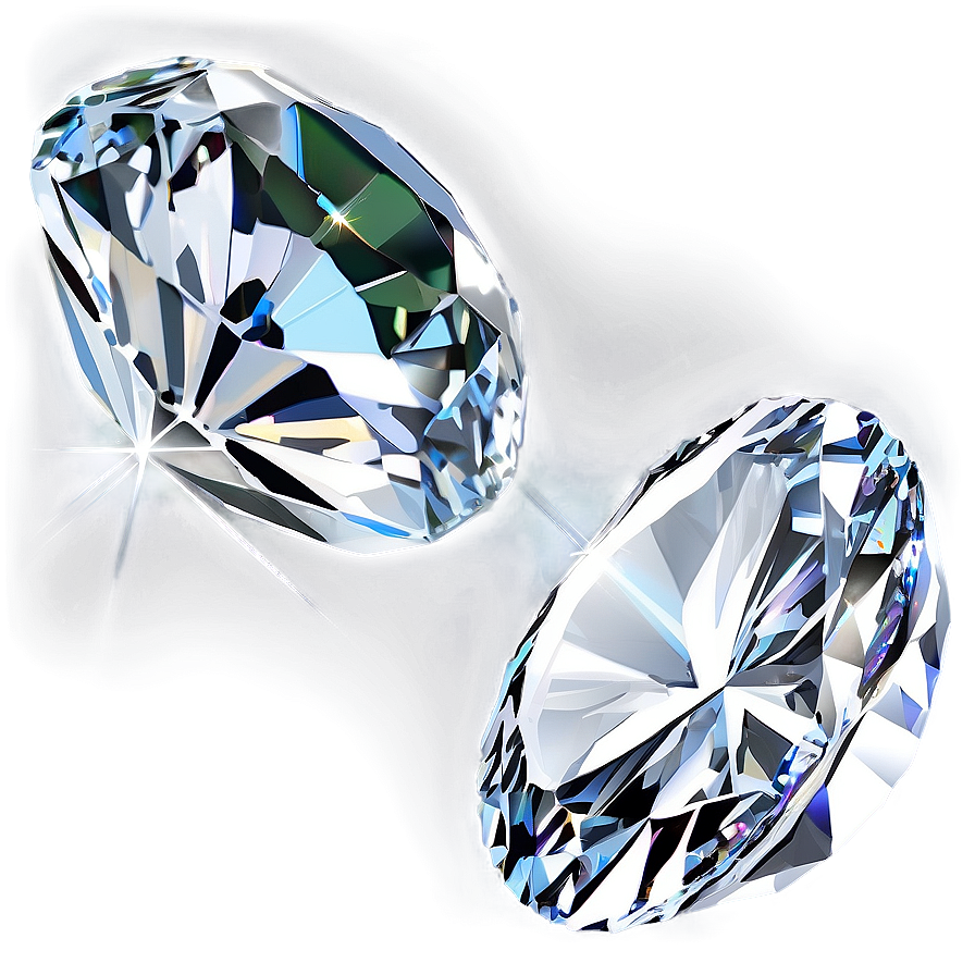 Brilliant Falling Diamonds Png 06132024