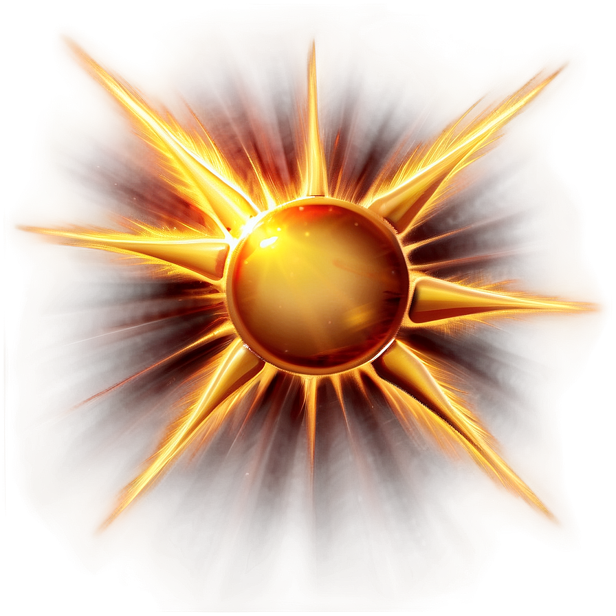 Brilliant Sun Flare Png 35