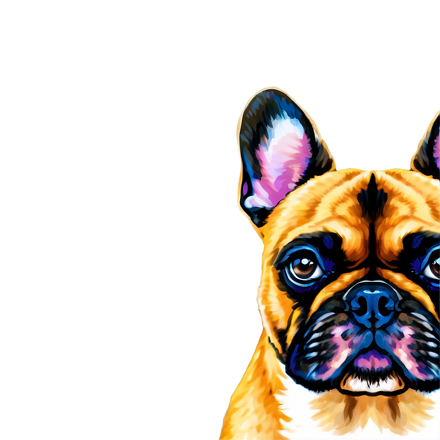 Brindle French Bulldog Png 10