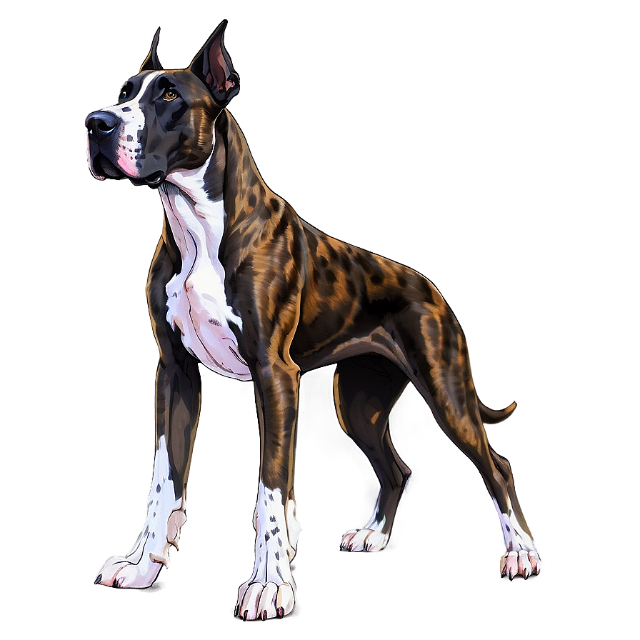 Brindle Great Dane Png 06212024