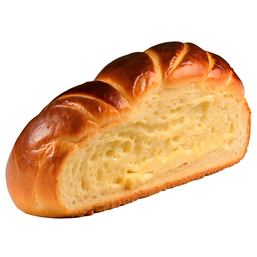 Brioche Bread Slice Png 06132024