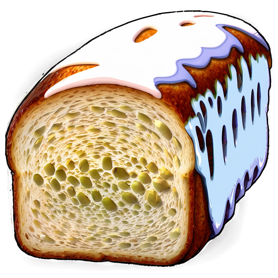 Brioche Bread Slice Png 94